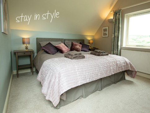 Luxury self catering bedroom